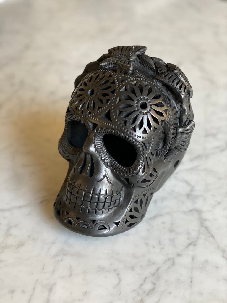 Calavera mariposas grande